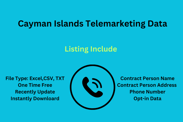 Cayman islands telemarketing data