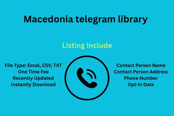 Macedonia telegram library