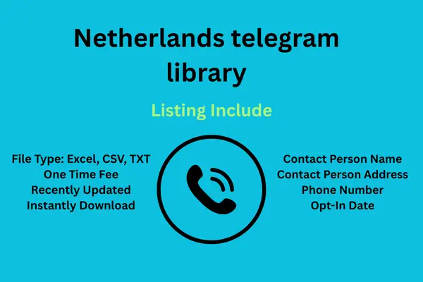 Netherlands telegram library