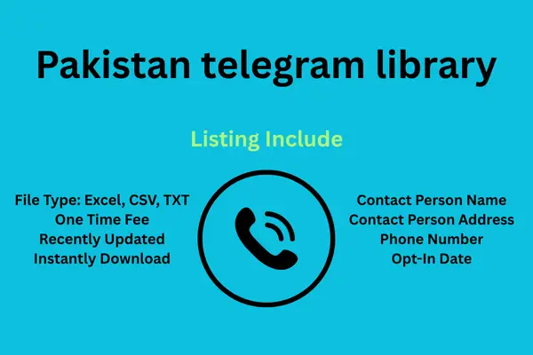 Pakistan telegram library