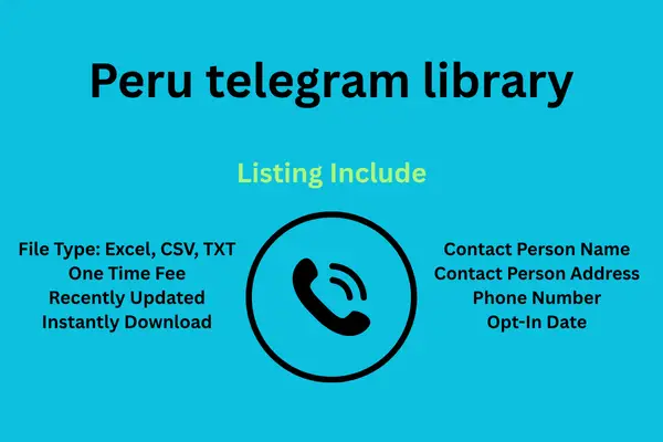 Peru telegram library