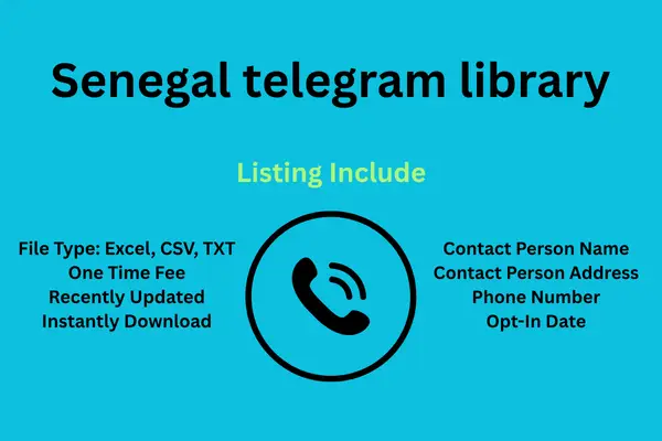 Senegal telegram library