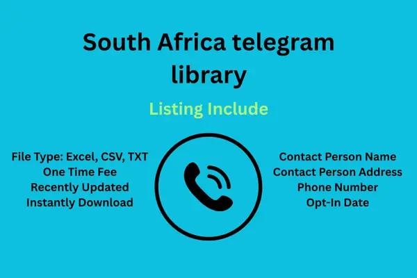 South Africa telegram library