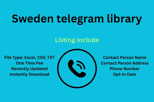 Sweden telegram library