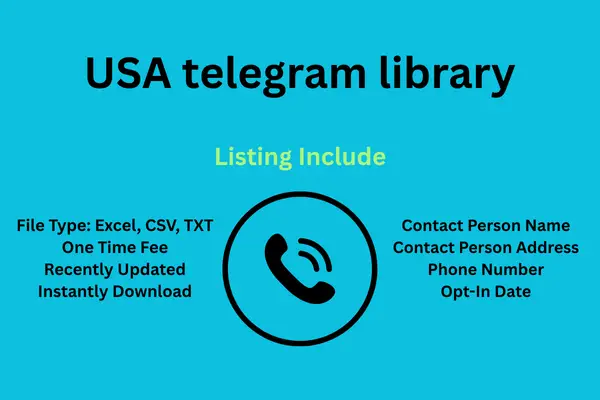 USA telegram library